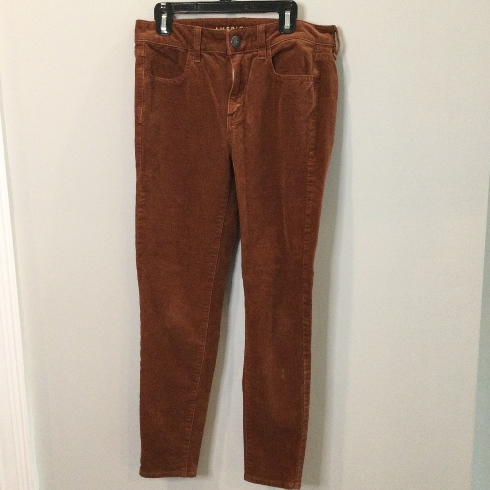 American Eagle Terracotta Corduroy Pants